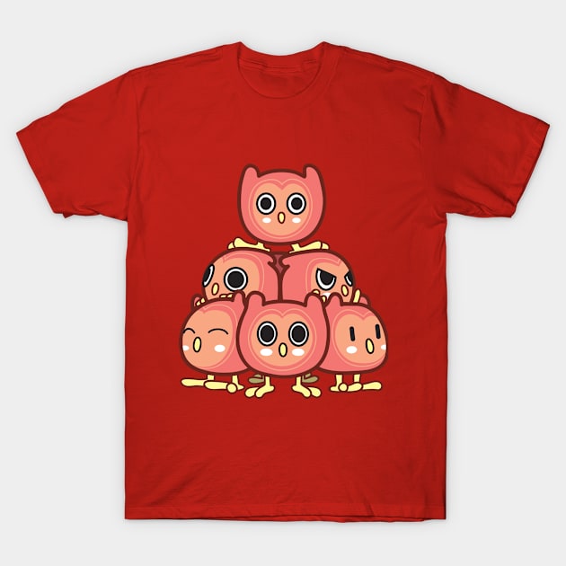 Tower o' Owlos T-Shirt by Cosmopoliturtle